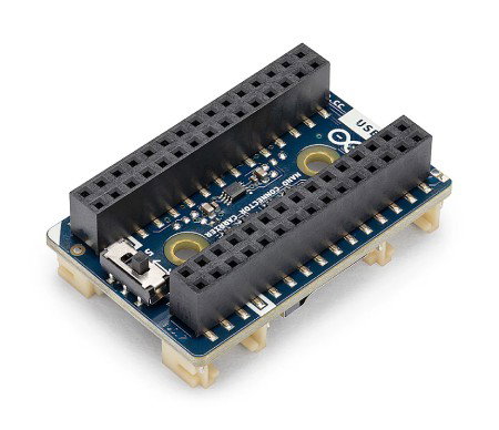 Arduino Nano Connector Carrier - płytka rozszerzeń Qwiic / Grove / microSD - ASX00061