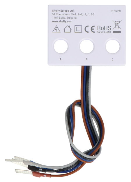 Shelly 3EM-63W Gen3 - jedno / trójfazowy miernik energii WiFi / Bluetooth - przewodowy