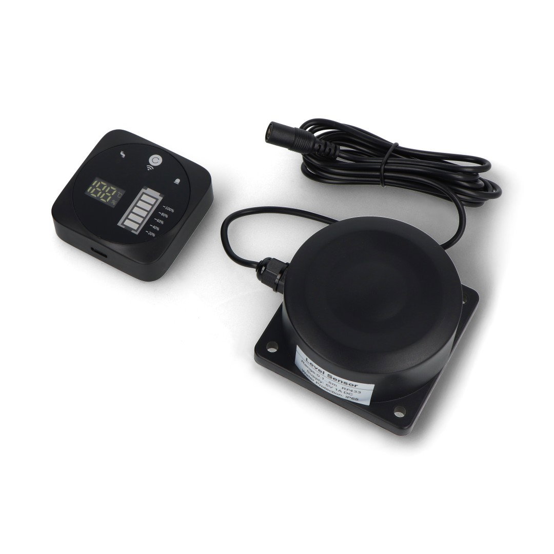 Tuya – Ultraschall-Flüssigkeitsstandsensor mit LED-Anzeige – WLAN – RTX WLD