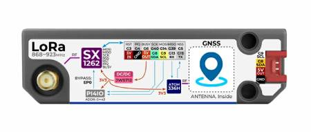 LoRa 1262 Cap Modul für M5Stack Cardputer Adv - SX1262 - M5Stack U214