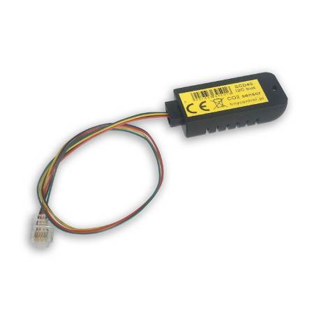Sensirion SCD40 - CO2-Sensor mit Temperatur- und Feuchtigkeitsmessung - RJ12 - Tinycontrol 95016
