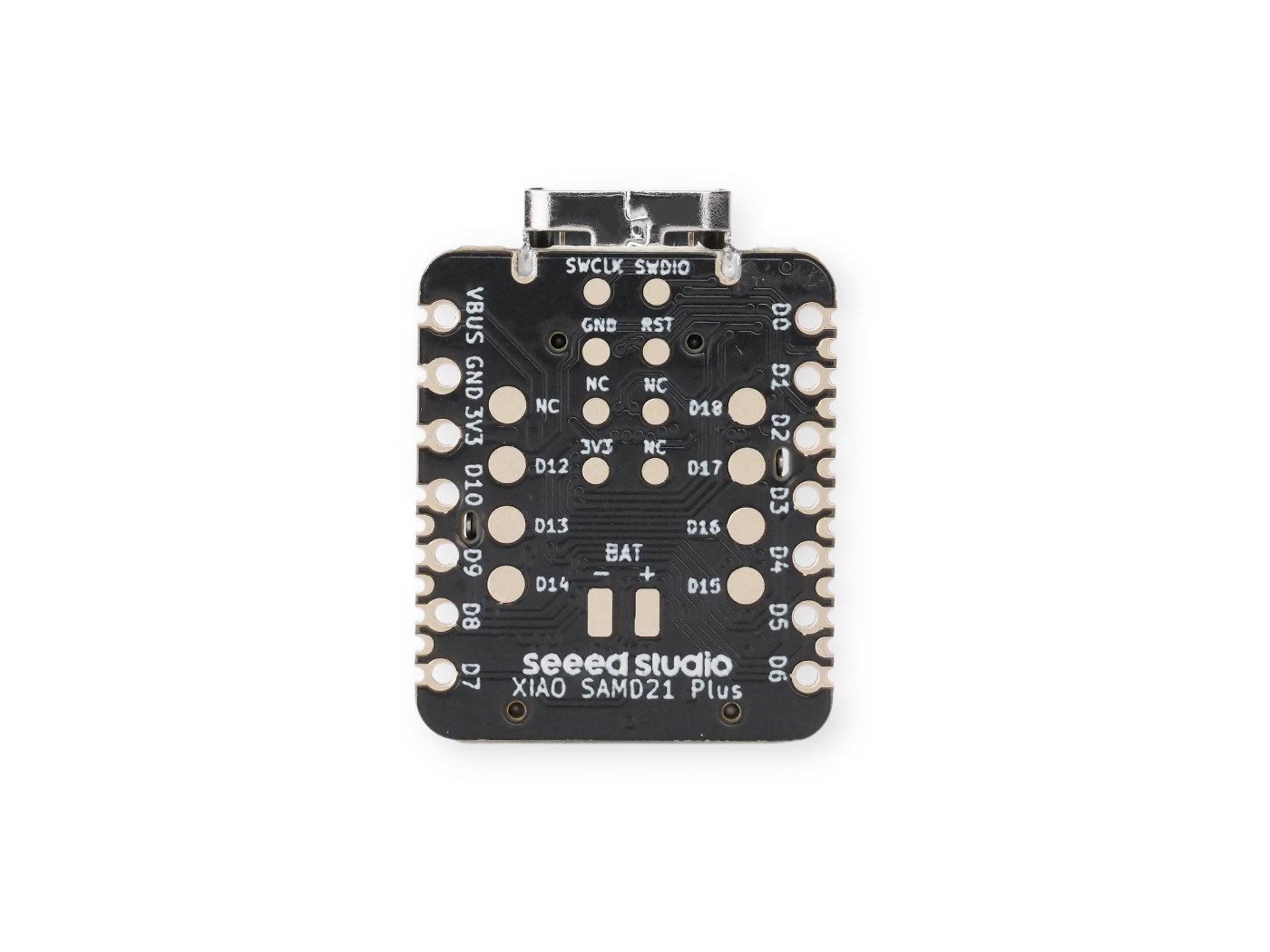 Seeed Xiao SAMD21 Plus - 27 GPIO/Li-Ion-Laden - Arduino/CircuitPython - Seeedstudio 100031394