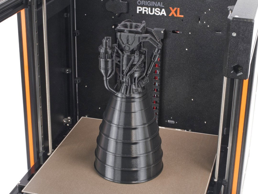 3D-Drucker - Original Prusa XL - 2 Köpfe - montiert - Critical Infrastructure Edition - mit verschlüsseltem USB-Stick 30 GB